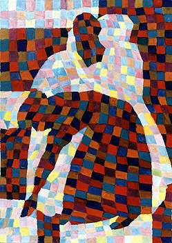 REGNER - Sous pretexte de récolte (préparation 1, les écrans) - 1980 - huile sur toile