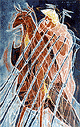 Le tableau Le grill grillon - Sur le grill
